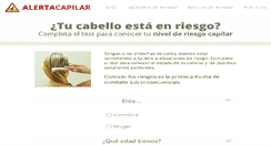 Desktop Screenshot of alerta-capilar.com